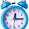 Blue Alarm Clock